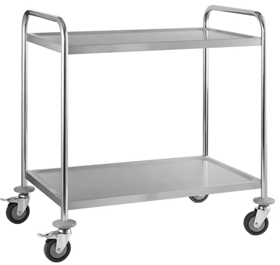Craven Evolve carrello di servizio 3 ripiani inox con sponde