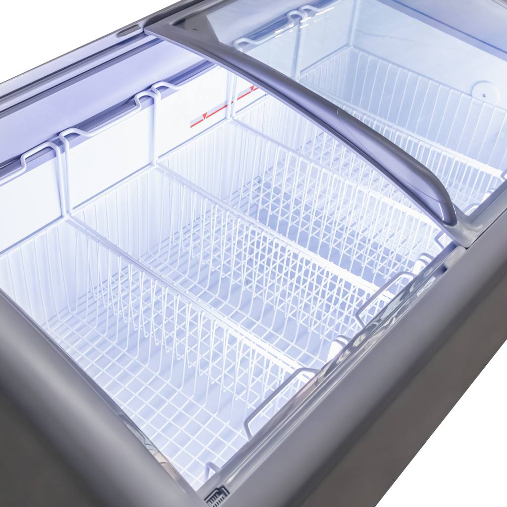 Mega-M Yeti X126 congelatore a pozzetto vetrato 260 L