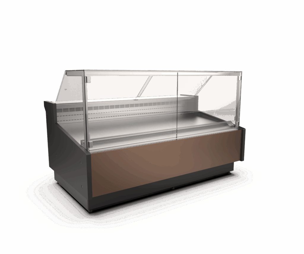 Cebea Carmen WCh-8/1 banco frigo carne 200 vetro dritto