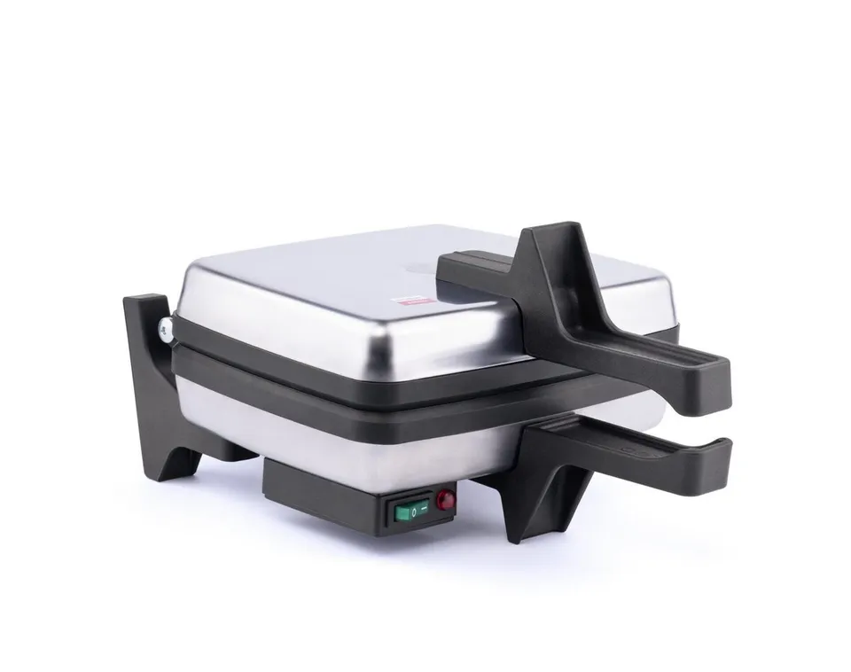Dezal 301.7.1 LWN piastra gofre inox 2 gofre 1300W