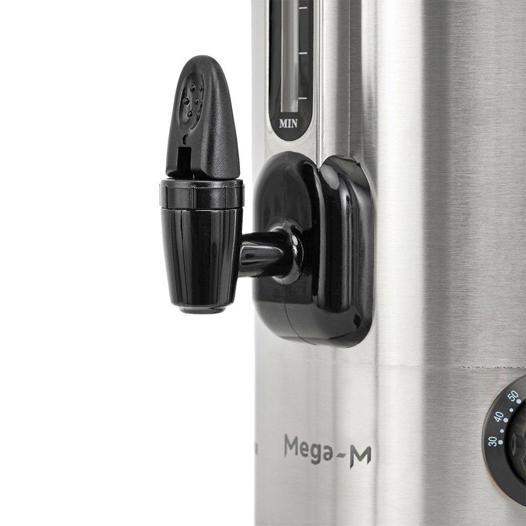 Mega-M 5L bollitore acqua caldo inox 1800W da banco