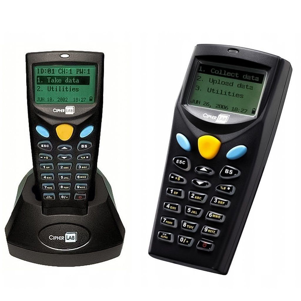 CipherLab CPT8001L terminale barcode 2MB con base USB