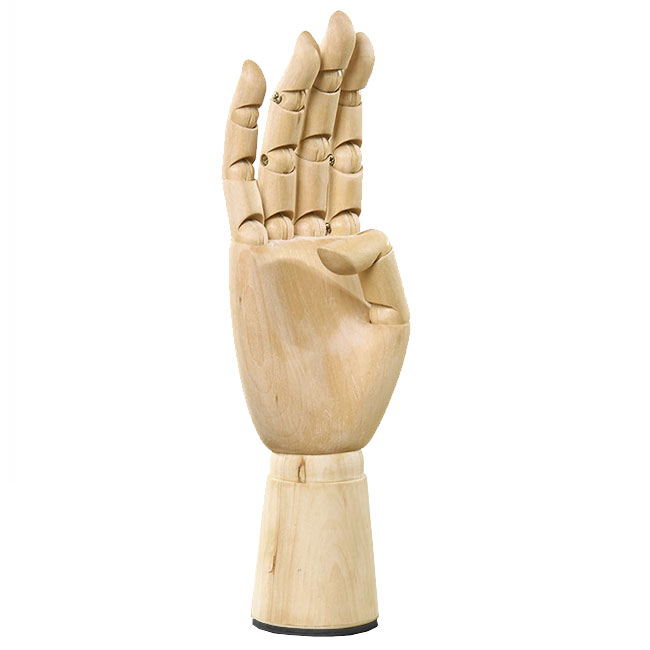 Agosistem mano in legno regolabile H25 cm naturale