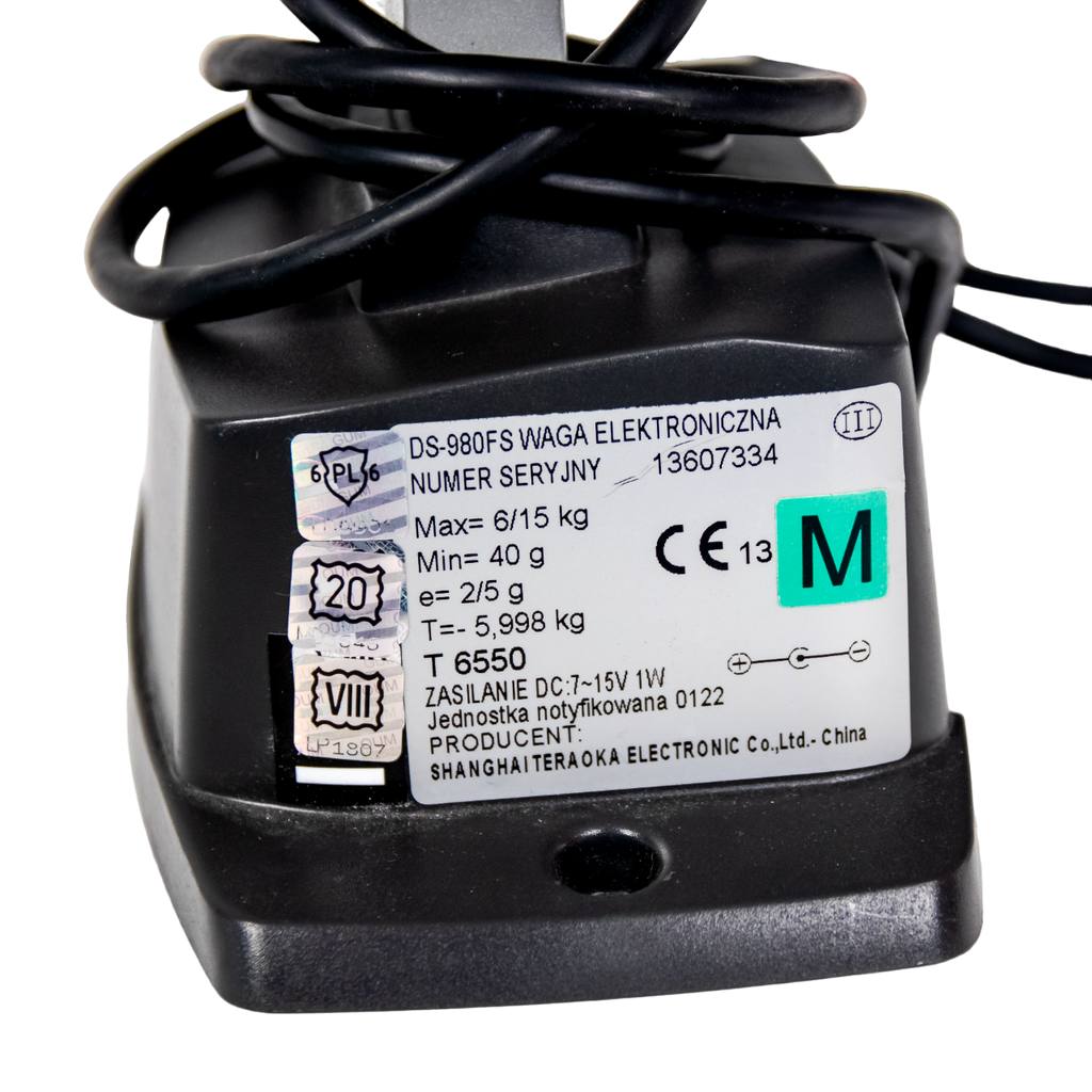 Digi DS-980FS Bilancia da Banco 6/15 kg