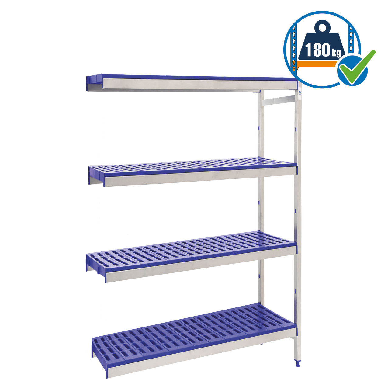 Simonrack SimonInox PP 4 scaffale aggiuntivo 4 ripiani