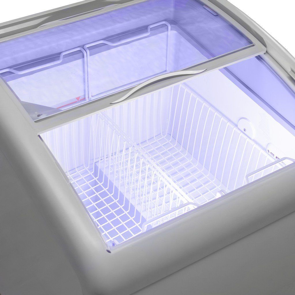 Mega-M YETI X67 congelatore a pozzetto 110L vetrato