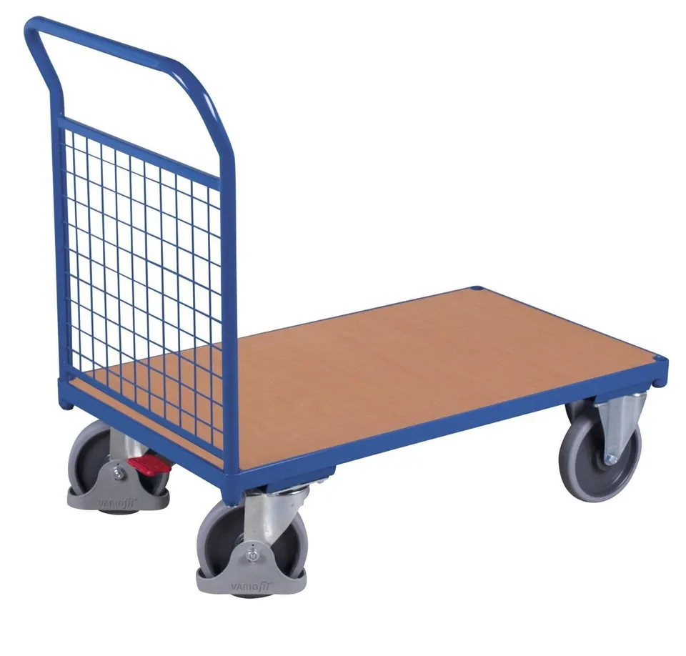 Variofit VF 600101 carrello pianale 500 kg sponda rete 103x60