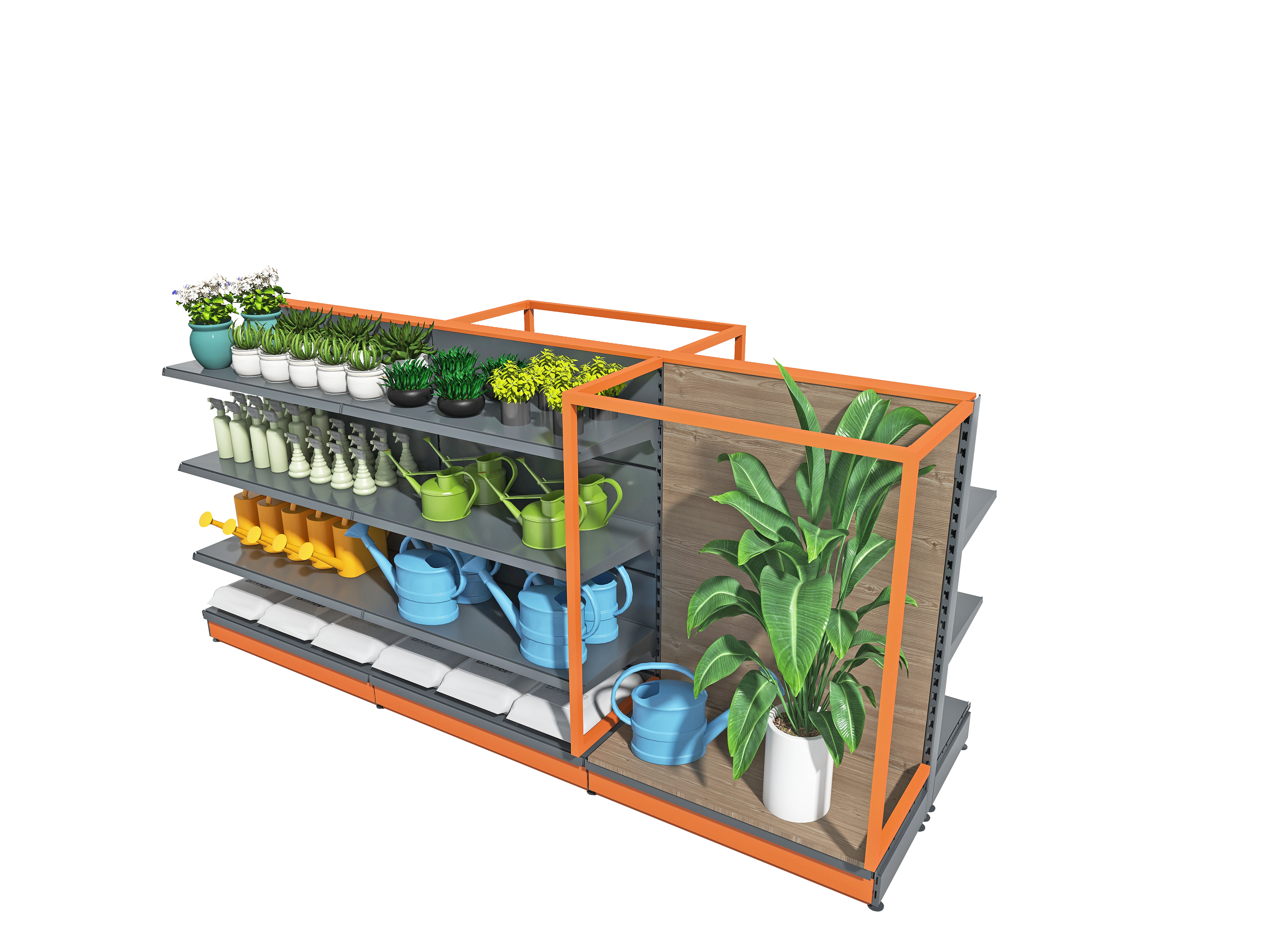 Design89 Gondola M3 scaffale metallico
