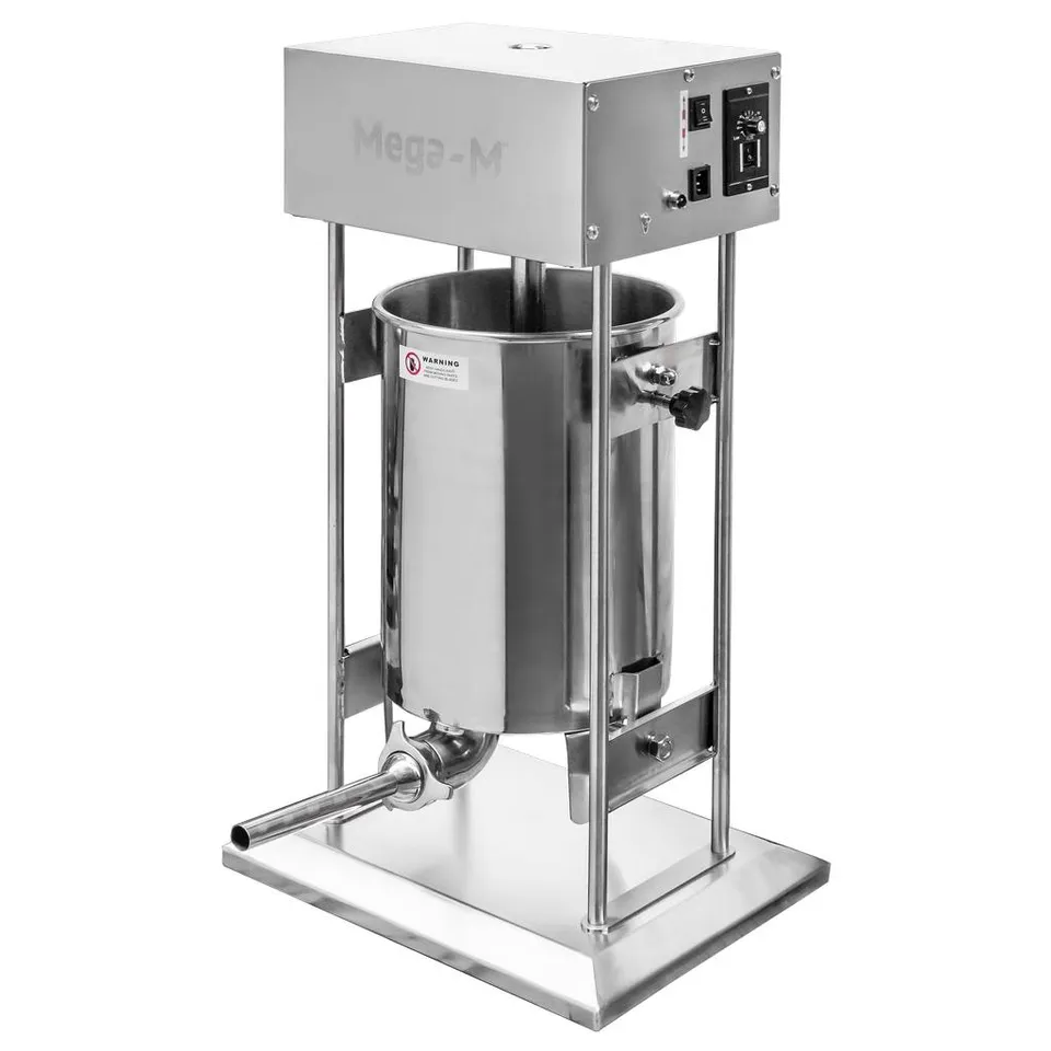 Mega-M Insaccatrice elettrica 20L 300W salsicce 4 imbuti