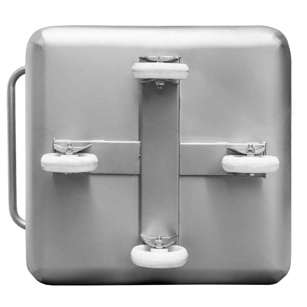 Mega-M HEN carrello inox per carne 200 L AISI 304