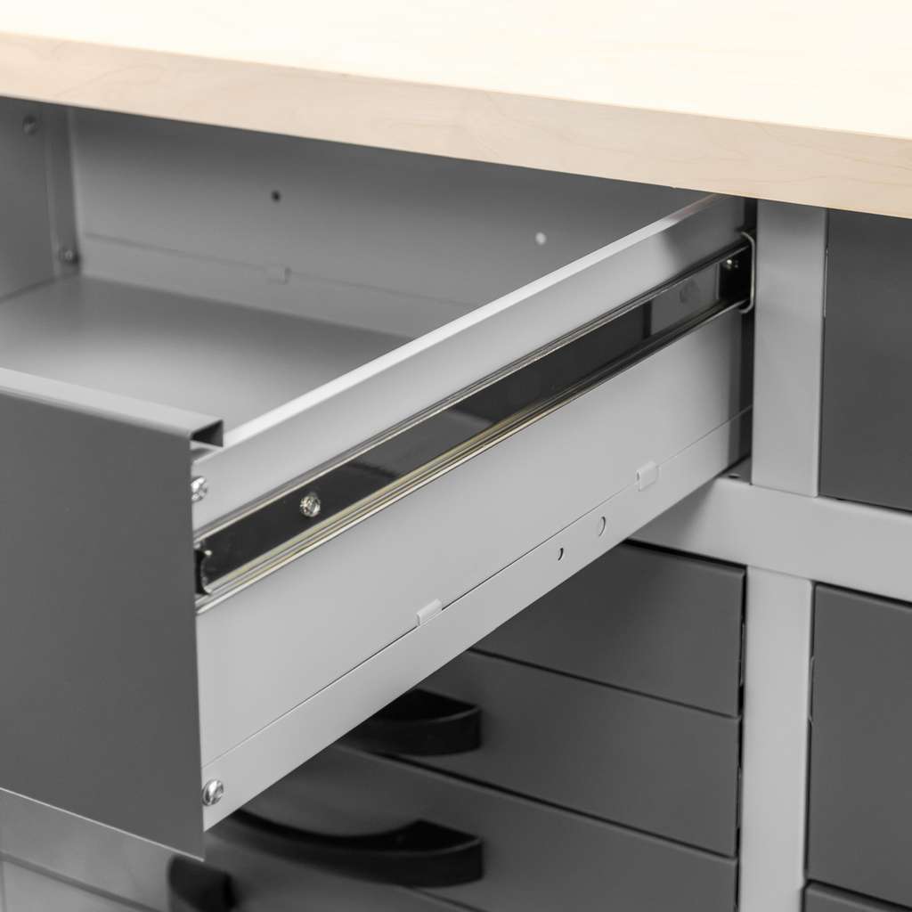 Werkberg Handyman S-160 banco da lavoro 15 cassetti grafite