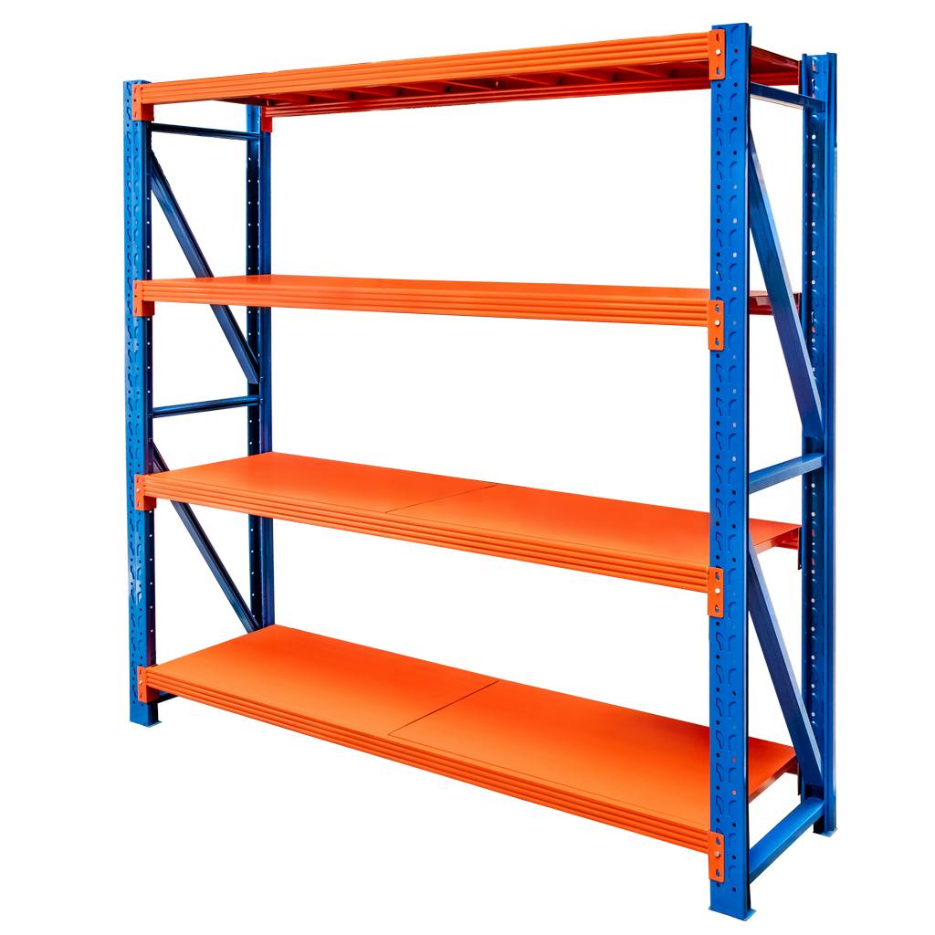 Mega-M Fortis Light scaffale metallo 4 ripiani 200x200x60
