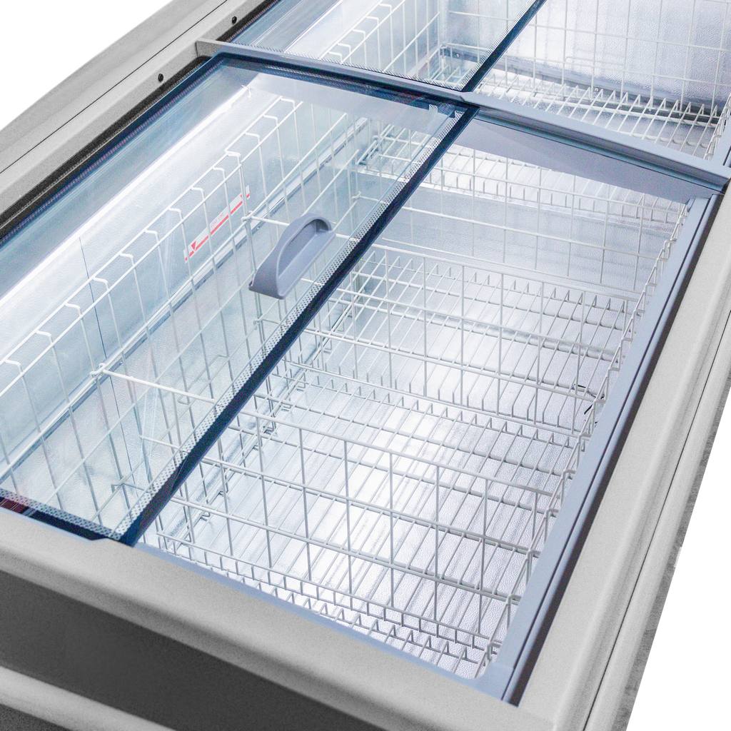 Mega-M OZI i185 Congelatore Pozzetto Vetrina 437 L NoFrost