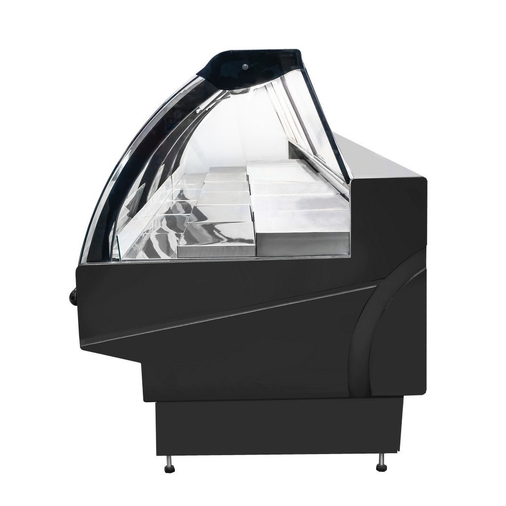 Mega-M Rosa E375K Banco Frigo Nero Remote