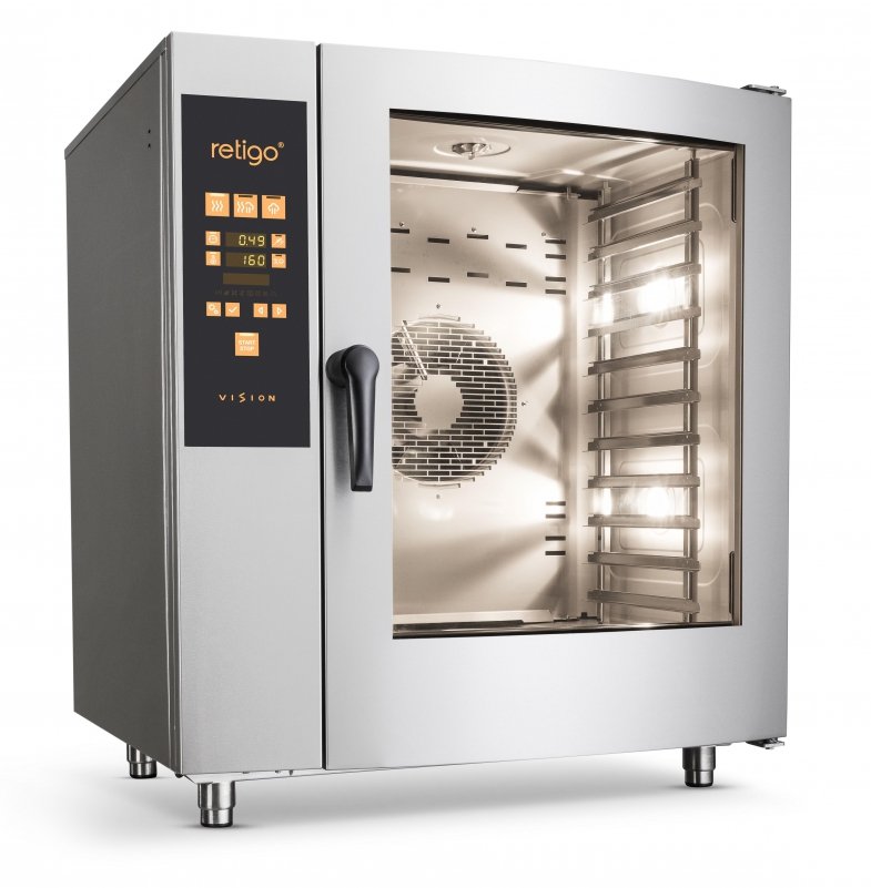 Retigo O 1011ig Forno combinato vapore gas 10xGN 1/1
