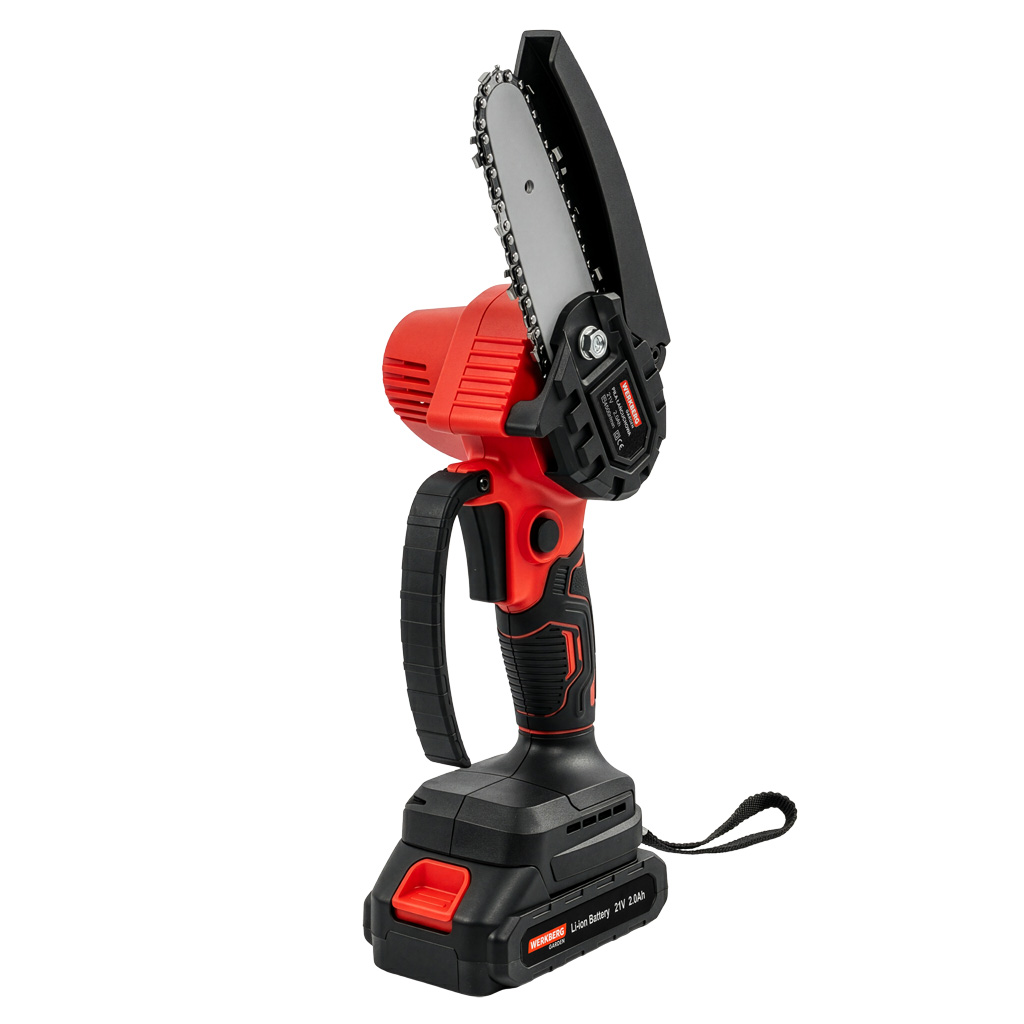 Werkberg Garden PILKQ101 sega a batteria 4"+6" con 2 batterie