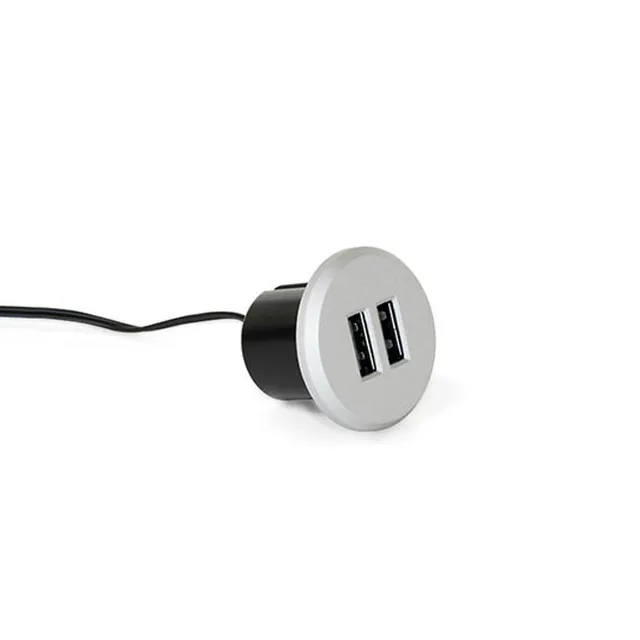 Agosistem Plugy Connettore USB Tondo 37 mm