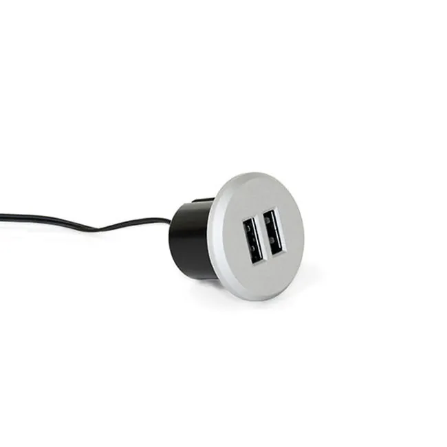 Agosistem Plugy Connettore USB Tondo 37 mm