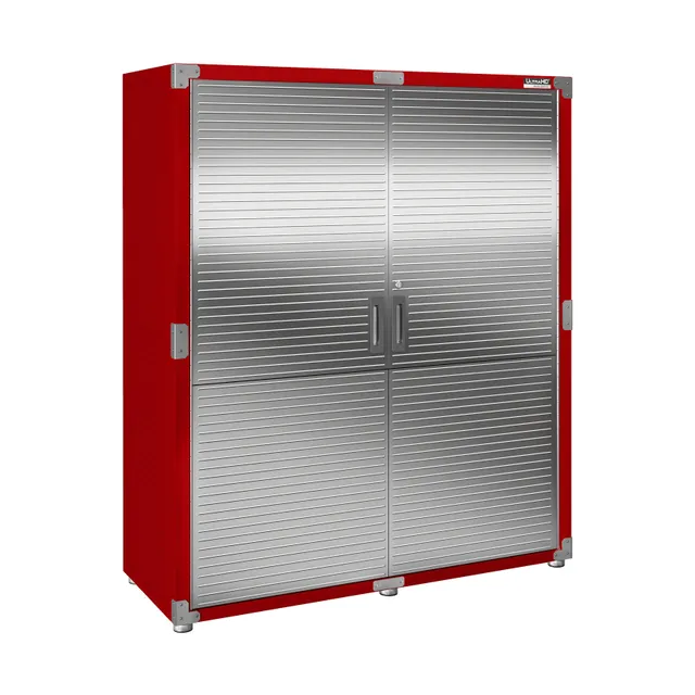 Seville Classics UltraHD UHD20260 armadio metallo rosso 6 ripiani