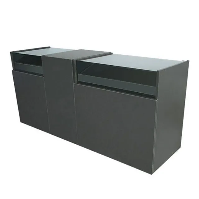 Agosistem H&D Kit 07 Banco L.195 cm con Vetrina