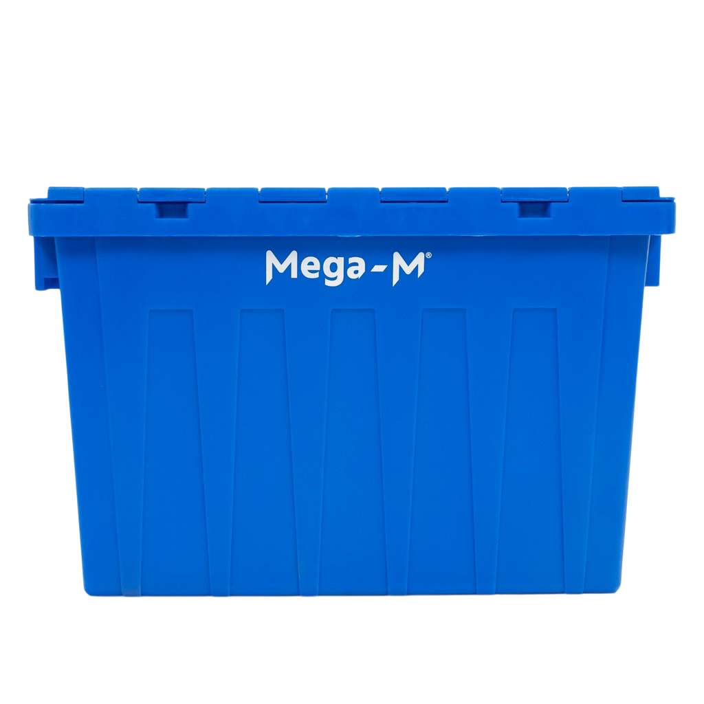 Mega-M contenitore corriere plastica 60x40x36 cm blu