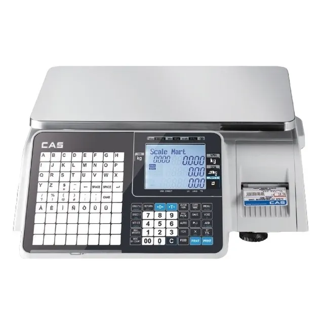 Cas CL3000 15B bilancia etichettatrice WiFi omologata