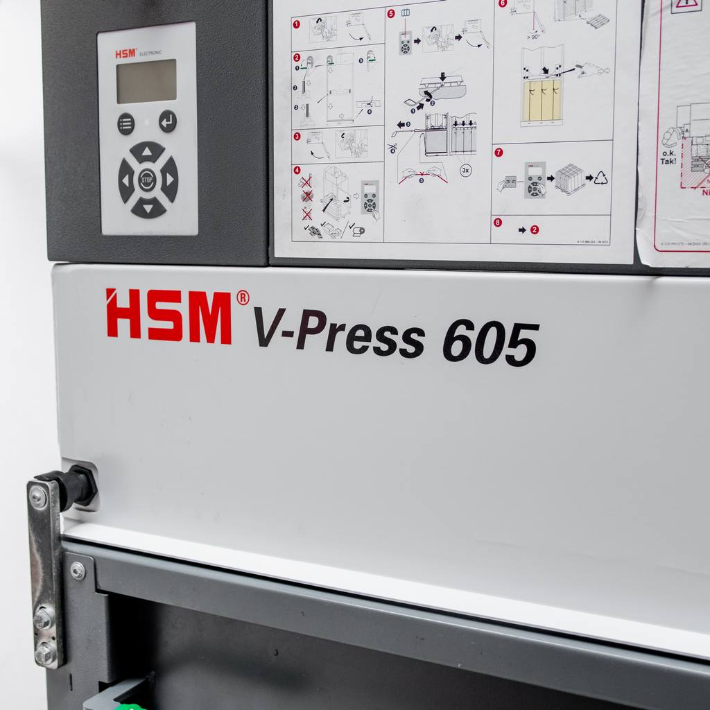 HSM V-Press 605 pressa cartone 1,5 kW 400 V