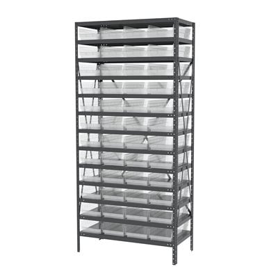 Akro-Mils AS1879158 scaffale con 48 vaschette