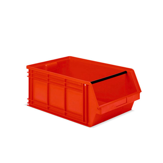 DR Scaffalature Compat 450x720x300H Contenitore Plastica Rosso