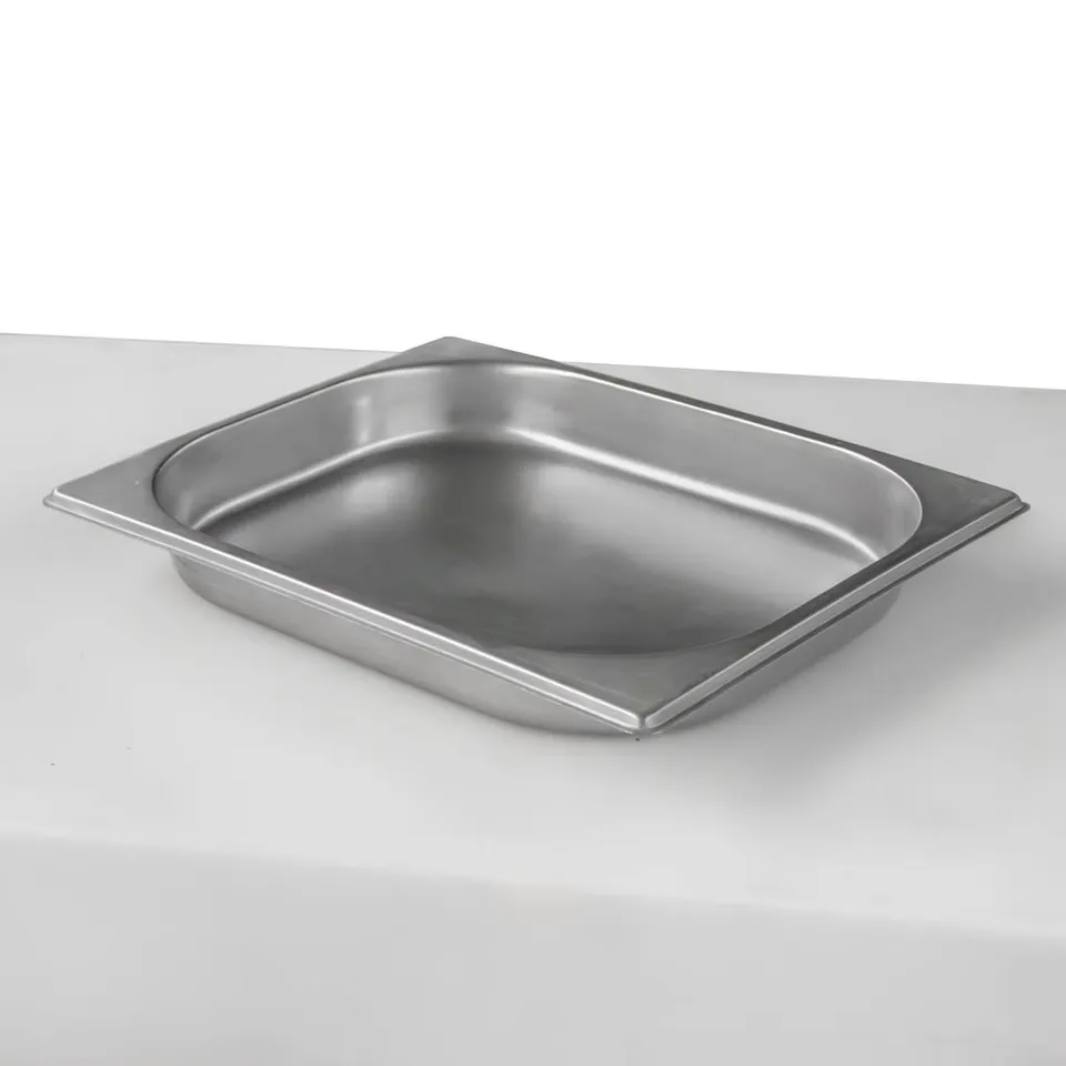 Contenitore GN 1/2 inox 32,5x26,5x4 cm