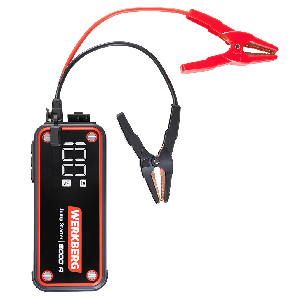 Werkberg AL009 avviatore batteria 36000mAh 6000A