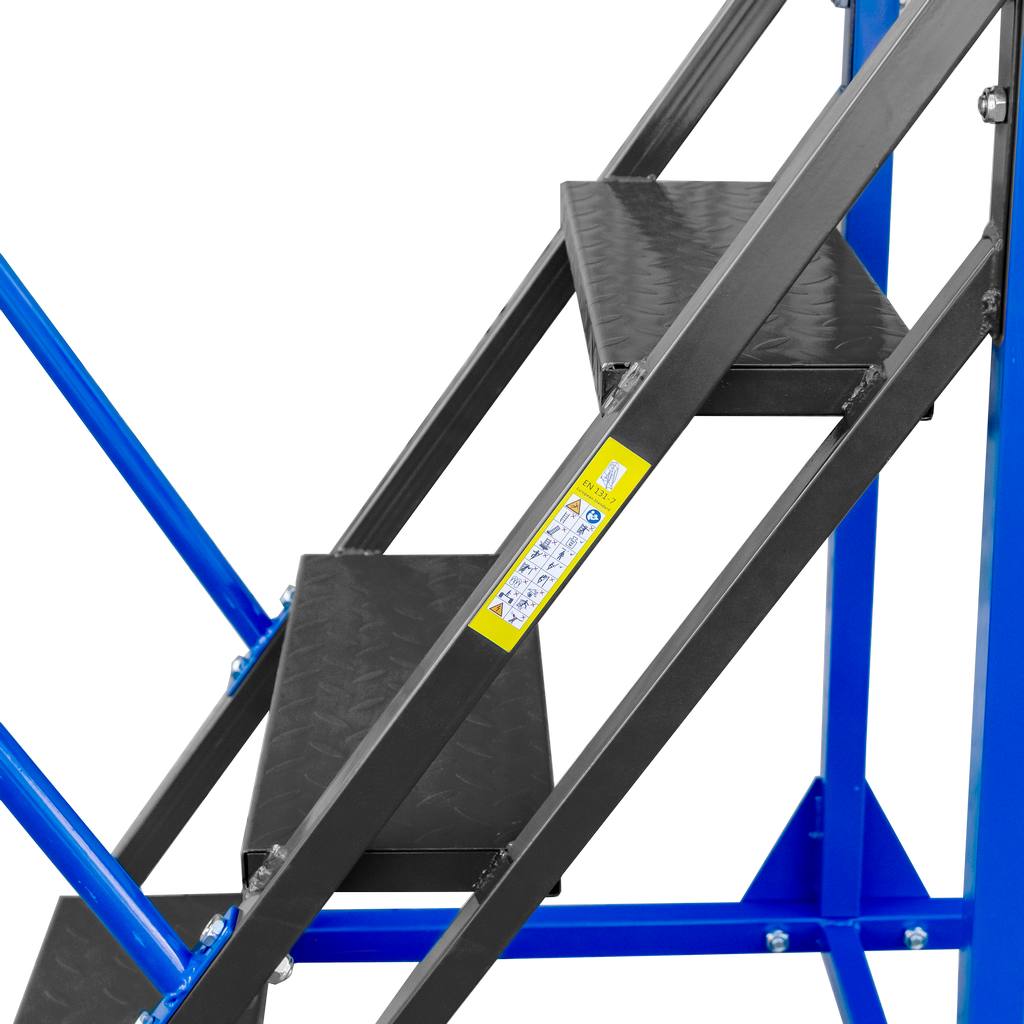 Mega-M Standard H-150 scala da magazzino mobile 6 gradini