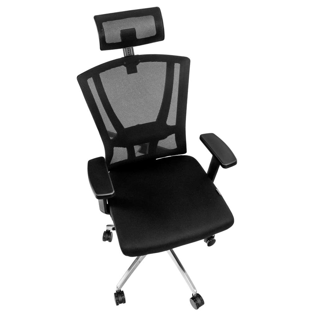 Furvero Zenith BA/A2D/L2D/H2D/S Sedia Ufficio Nera Ergonomica