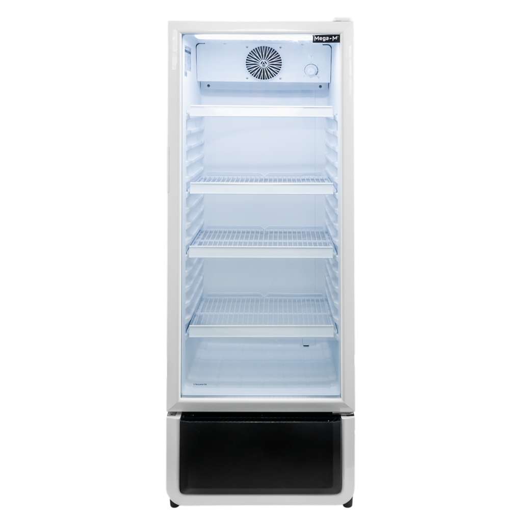 Mega-M Diego i54 White vetrina frigo 1 porta 240L LED