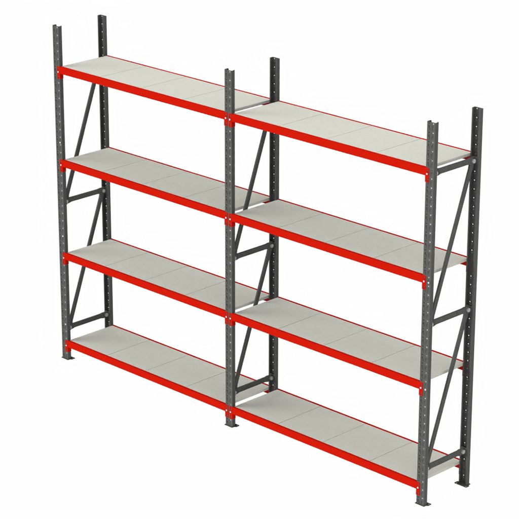 Mega-M Fortis scaffale magazzino 8 ripiani 240x425,5x50 cm