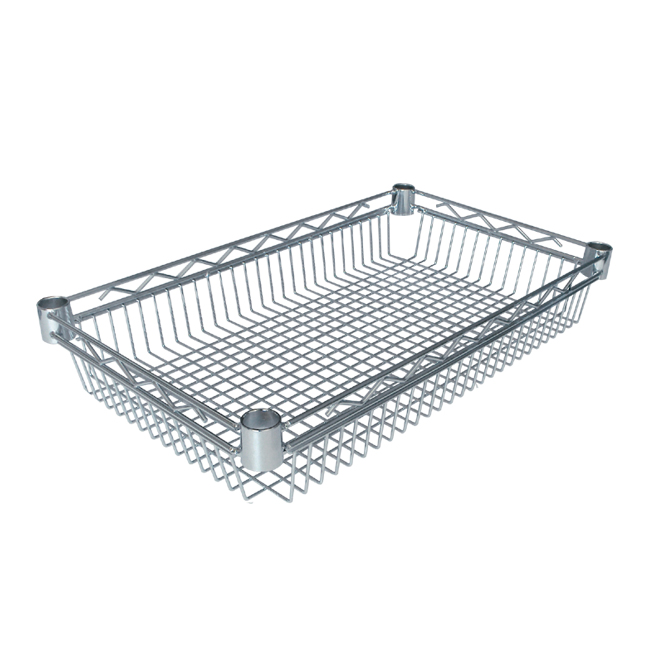Agosistem Filo Cromato cesta 90x60x15 cm