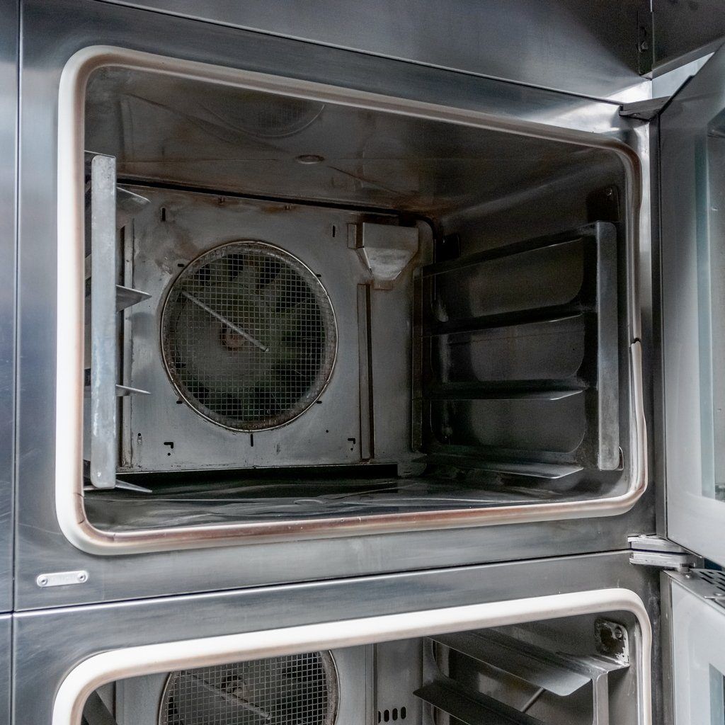 Wiesheu forno misto convezione-vapore con cappa inox