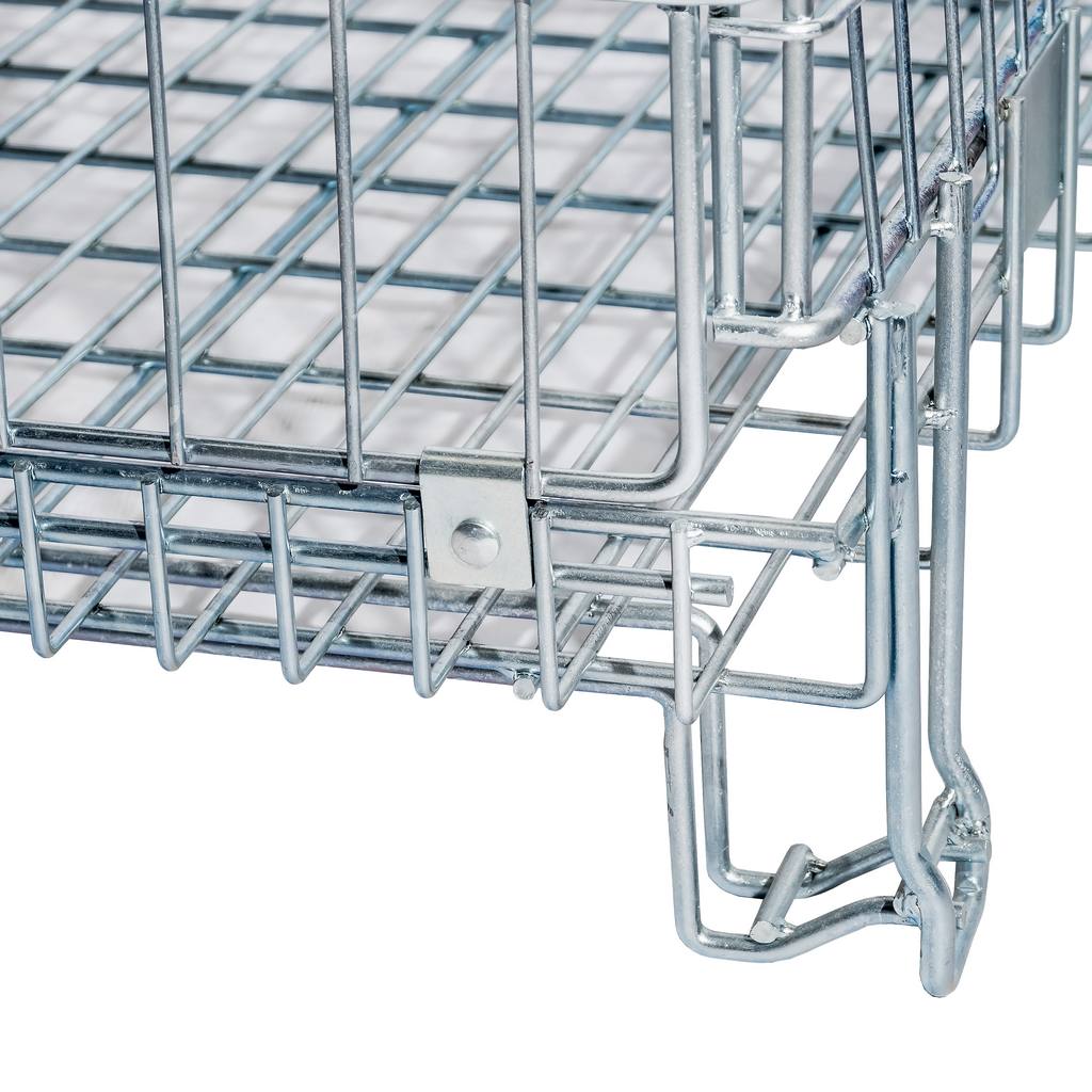Mega-M contenitore rete gitterbox pieghevole 125x105x98 cm 500kg
