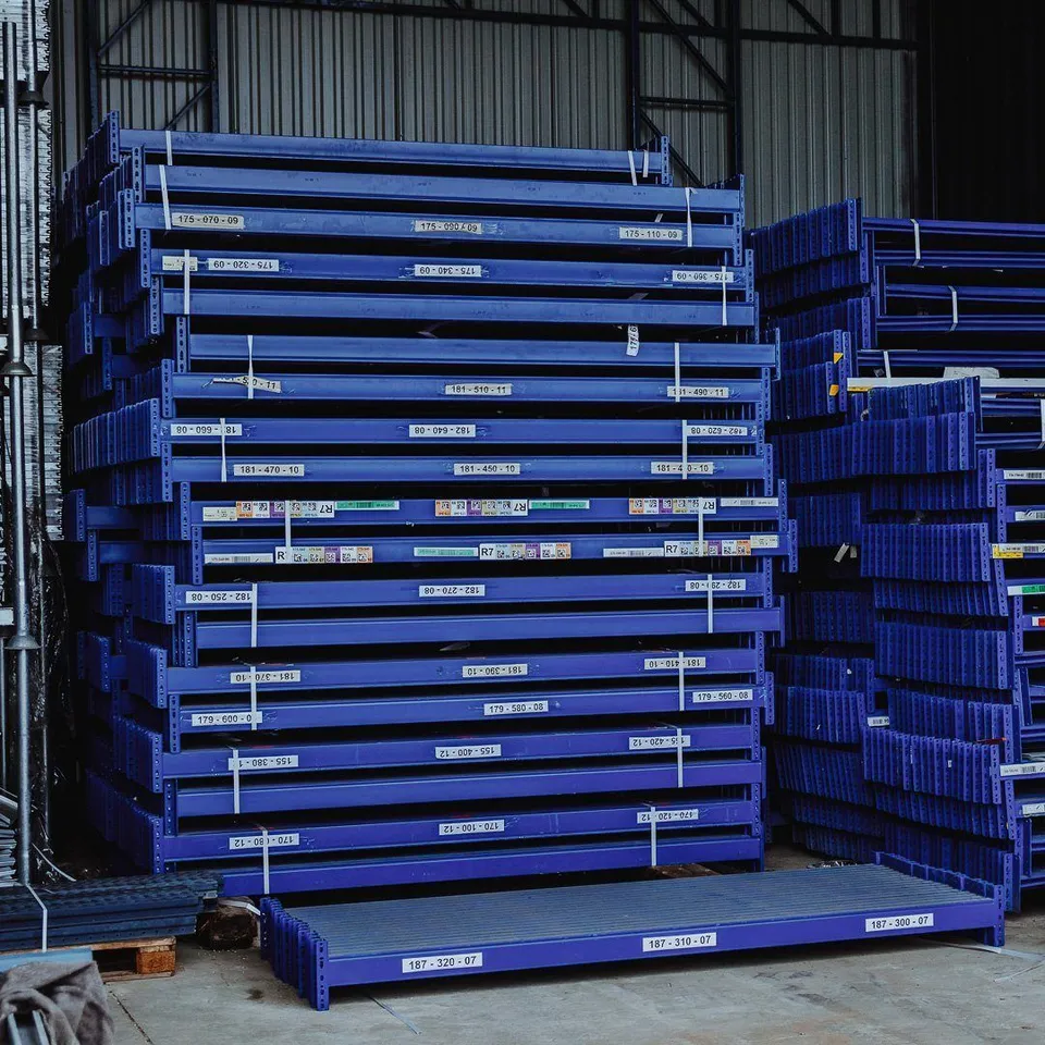 BITO traversa scaffale L 270 cm blu 300 kg