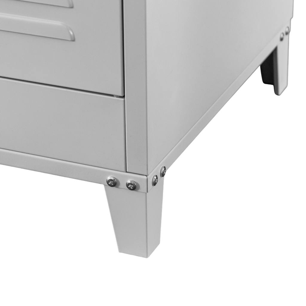 Mega-M base rialzata per armadio 60 grigia 60x50x10 cm