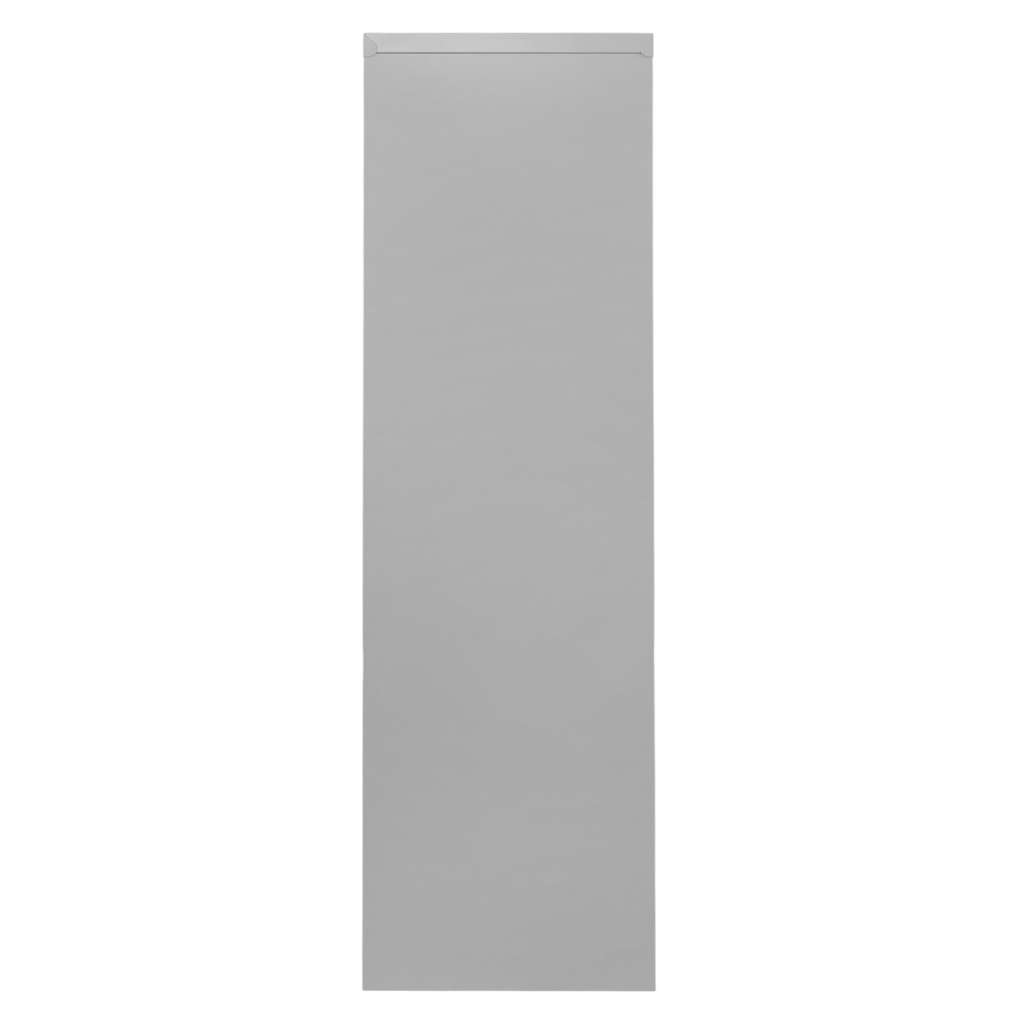 Furvero W-104 S/S armadio ufficio metallo grigio 90x40x140
