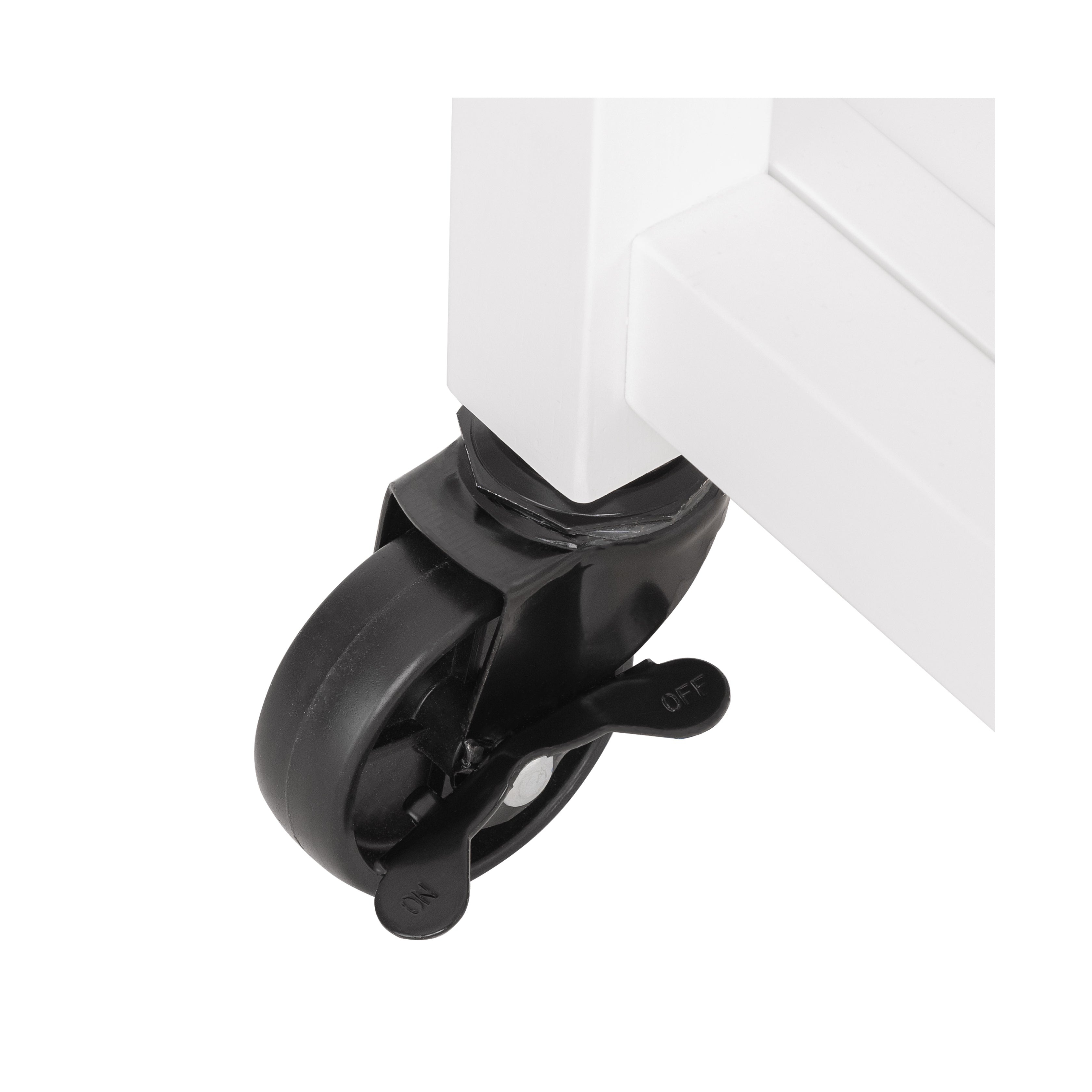 Seville Classics Carrello Cucina Acacia 2 Cassetti
