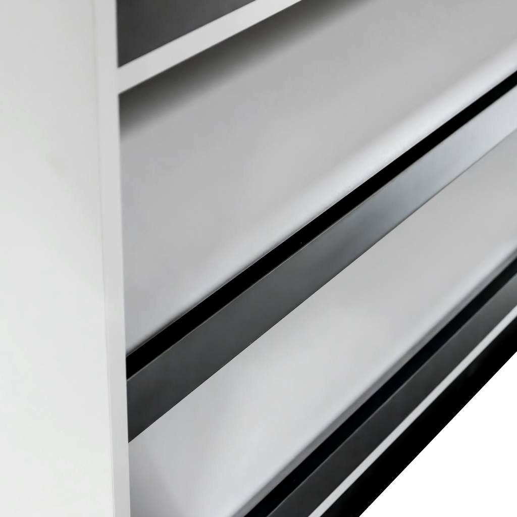 Mega-M 120x60x90 bancone cassa grigio chiaro 2 ripiani