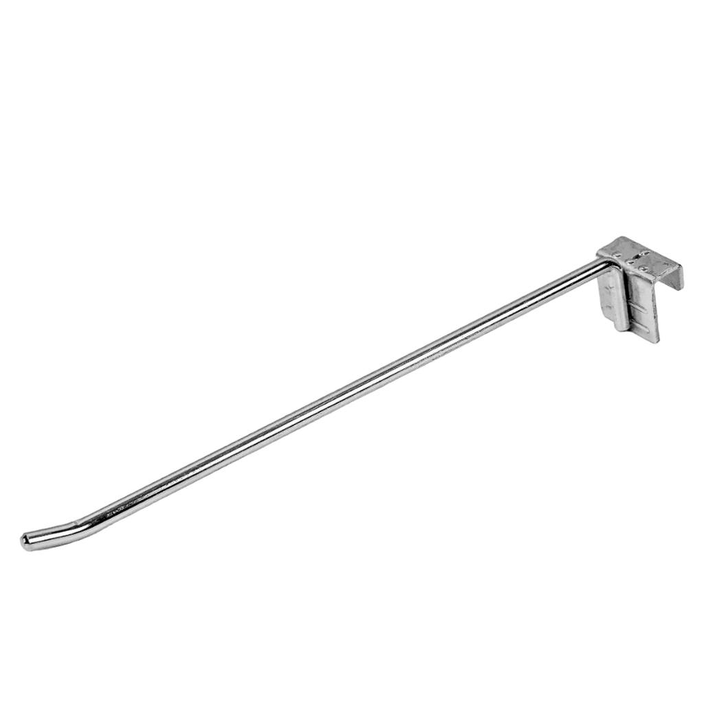 MegaMarket Gancio Singolo per Scaffale 40 cm Zincato