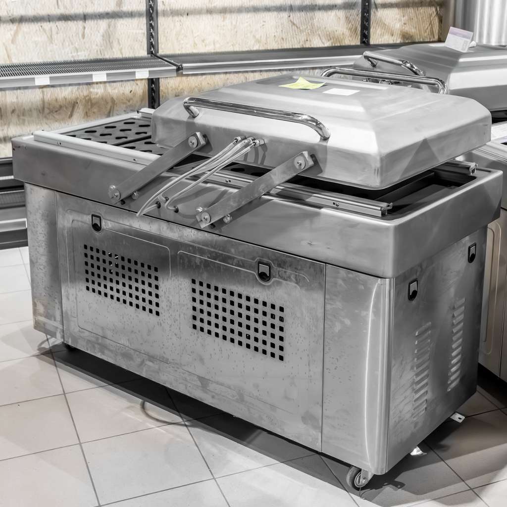 Mega-M ppUC60 confezionatrice sottovuoto doppia campana inox