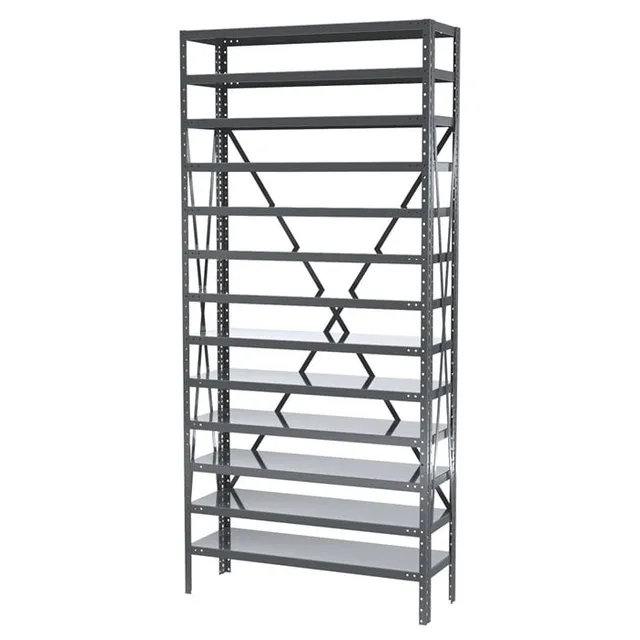 Akro-Mils AS1279 scaffale metallo 13 ripiani 91x30 cm