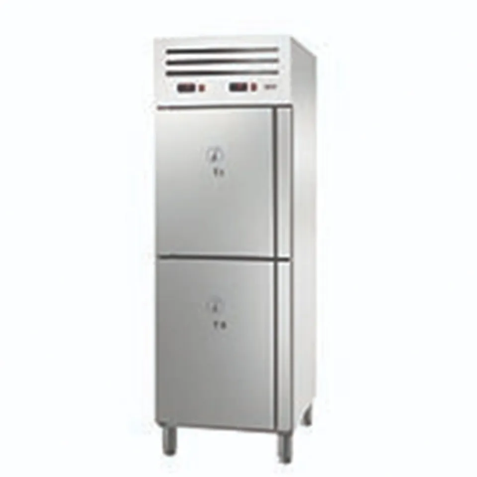 Asber ECP-702/2 HC armadio refrigerato 2 porte inox