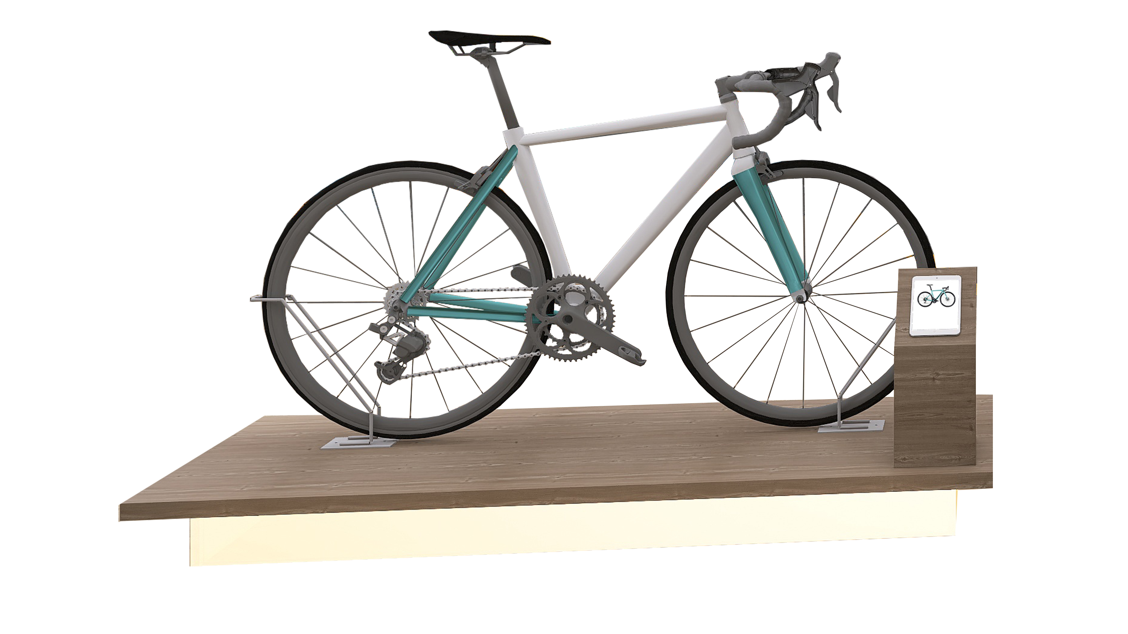Design89 espositore articoli sportivi negozio
