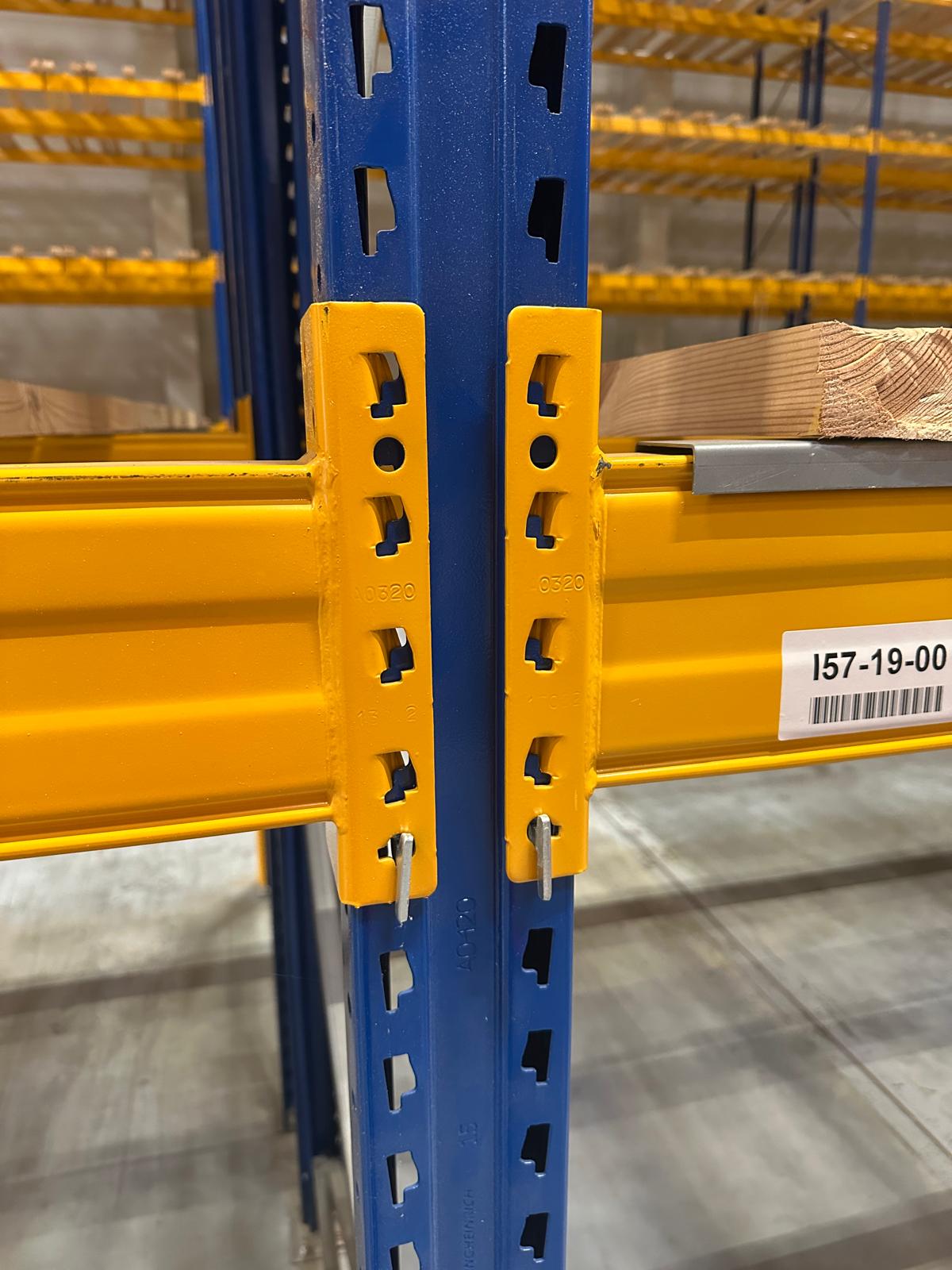 Jungheinrich MPB Traverso Portapallet 330 cm 2250 kg Giallo