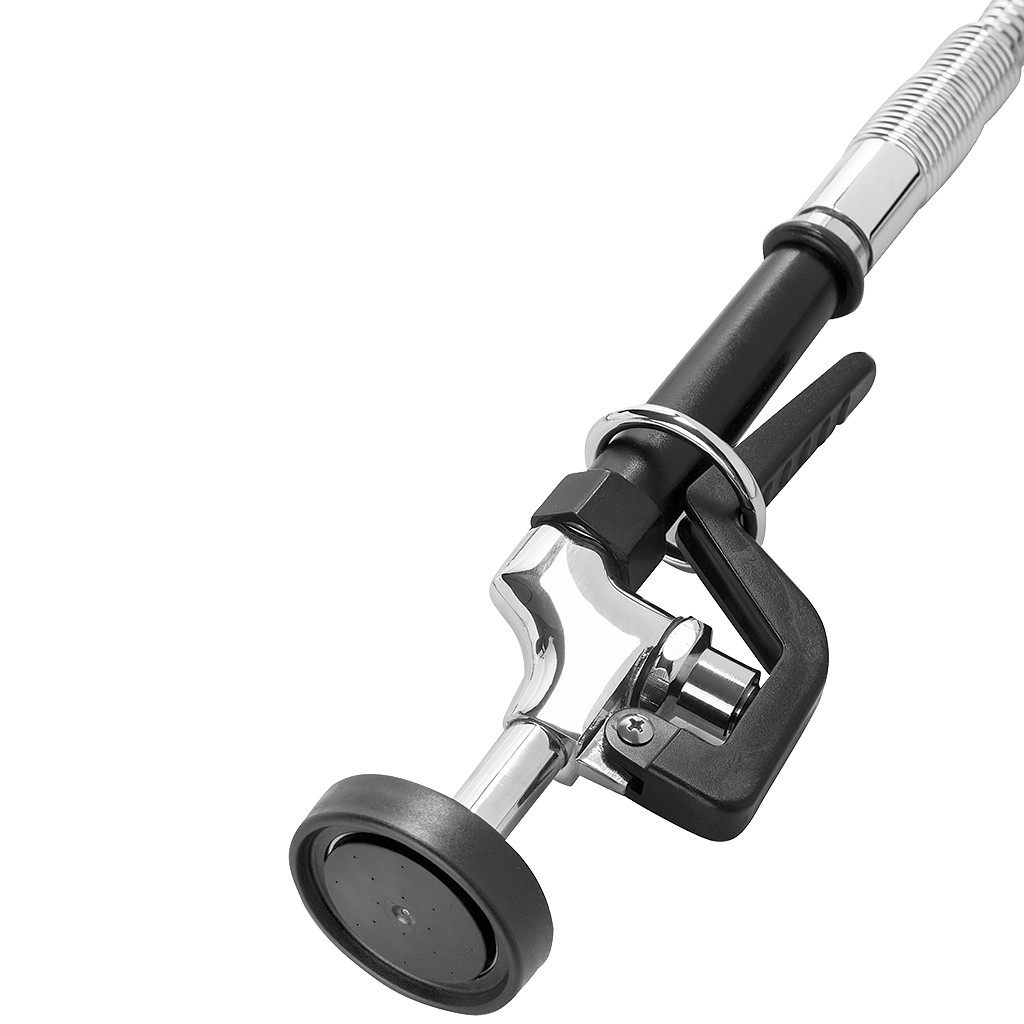 Mega-M batteria gastronomica con doccetta 116 cm ottone